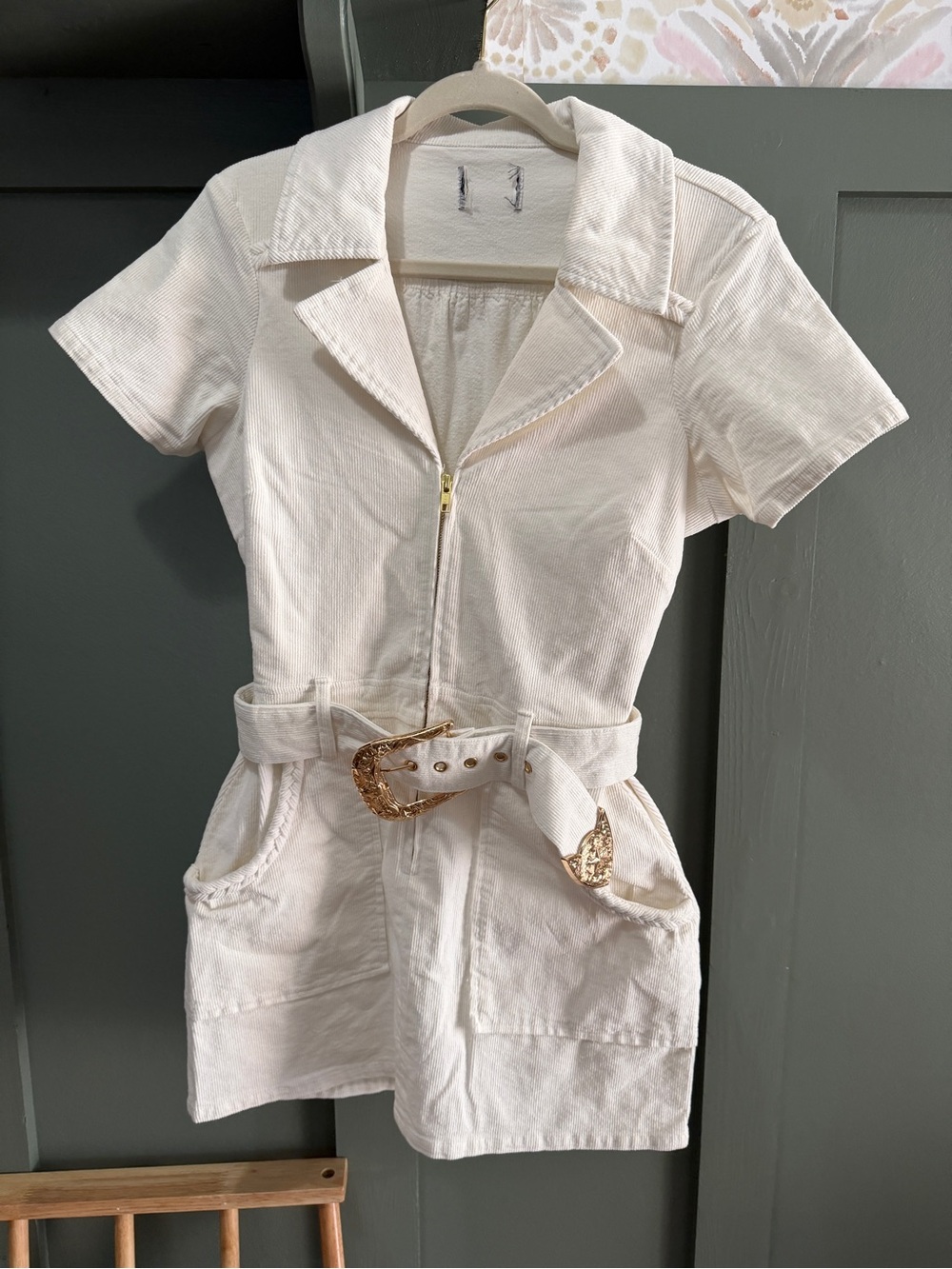 Show Me Your MuMu Outlaw corduroy Cream - Picture 2 of 6